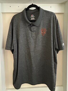 Majestic SF Giants Pique Men's Polo Shirt